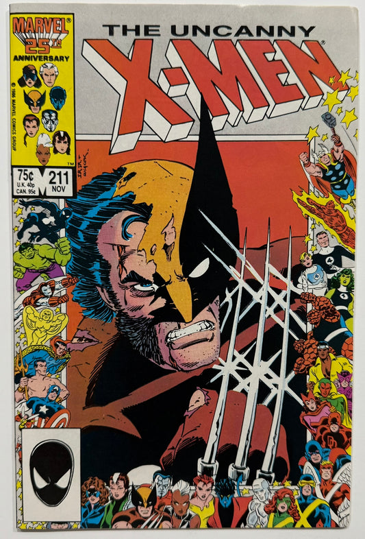 Uncanny X‑Men #211 – Marvel Comics
