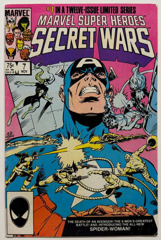 Marvel Super Heroes Secret Wars #7 - Marvel Comics (1984)