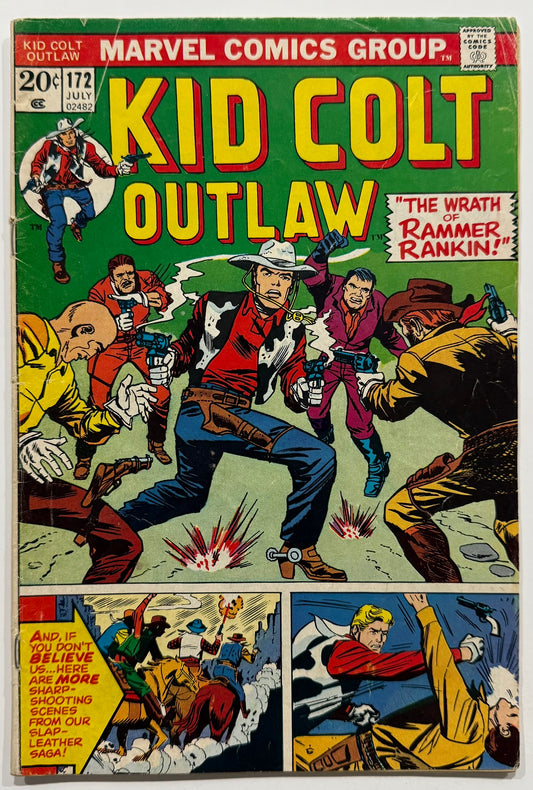 Kid Colt Outlaw #172 - Marvel Comics (1973)