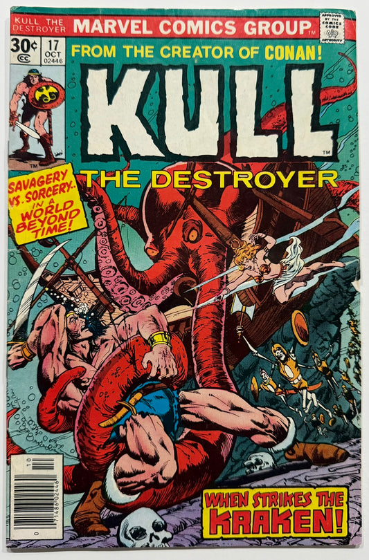 Kull the Destroyer #17 - Marvel Comics (1976)