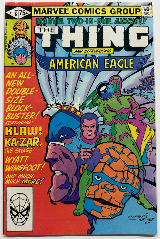 Marvel Two-in-One Annual #6 - Marvel Comics (1981)