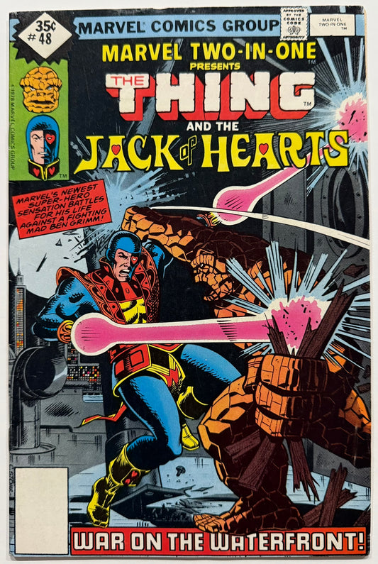 Marvel Two-in-One #48 (1978) — Thing & Jack of Hearts