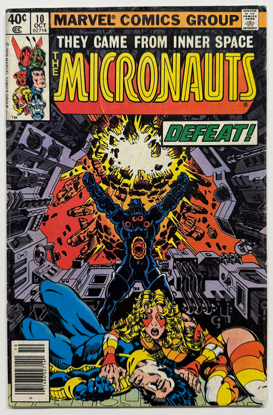 Micronauts #10 (1979) — Defeat!