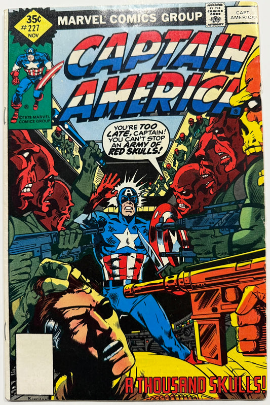 Captain America #227 - Marvel Comics (1978)