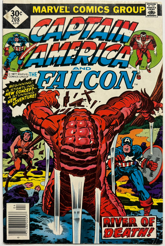 Captain America #208 - Marvel Comics (1977) - Whitman