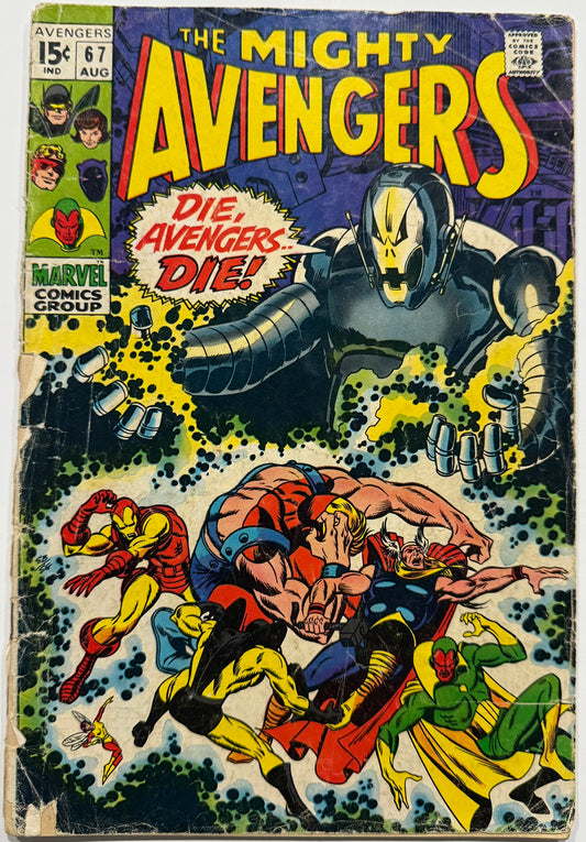 The Avengers #67 (1969) — Ultron-6