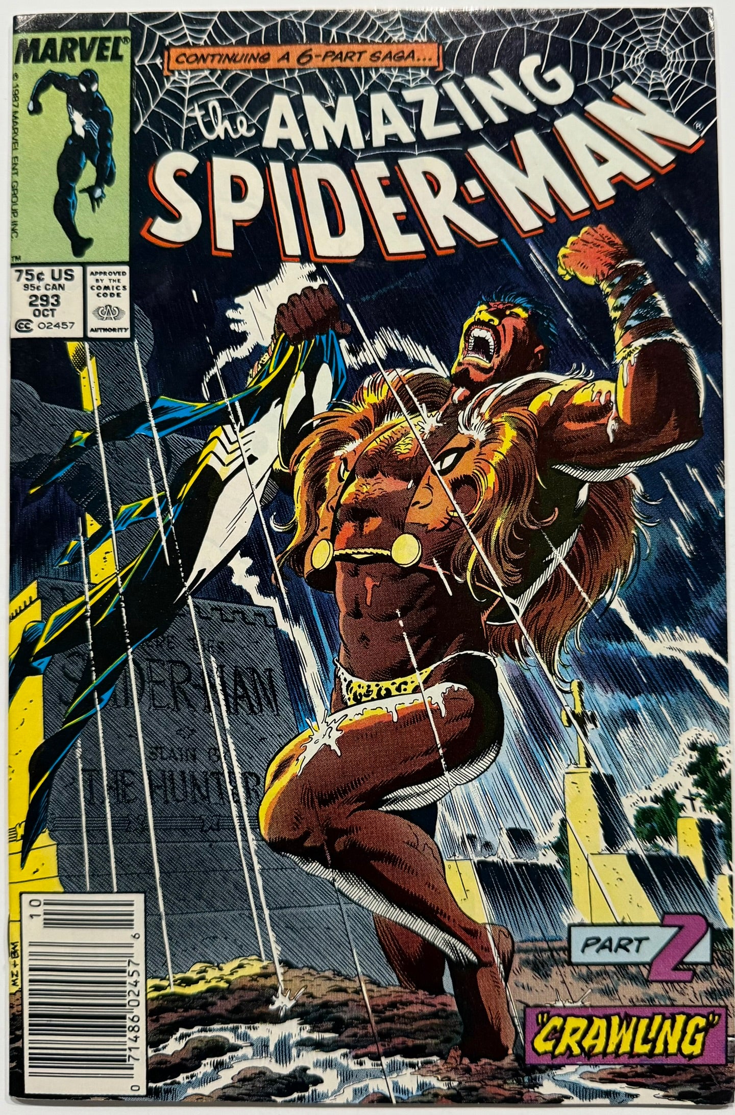The Amazing Spider-Man #293 (1987) — Kraven’s Last Hunt Part 2