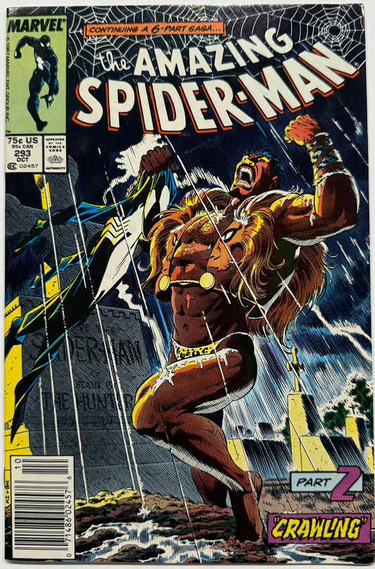 The Amazing Spider-Man #293 (1987) — Kraven’s Last Hunt Part 2