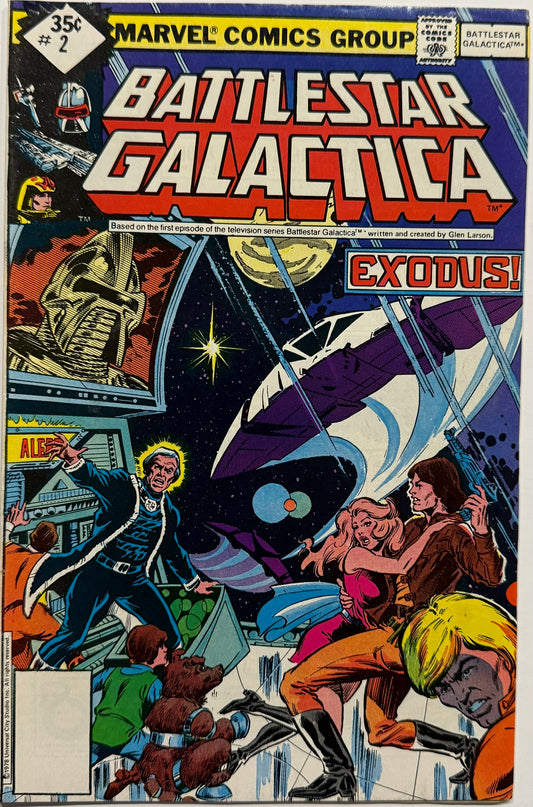 Battlestar Galactica #2 (1978) - Exodus!