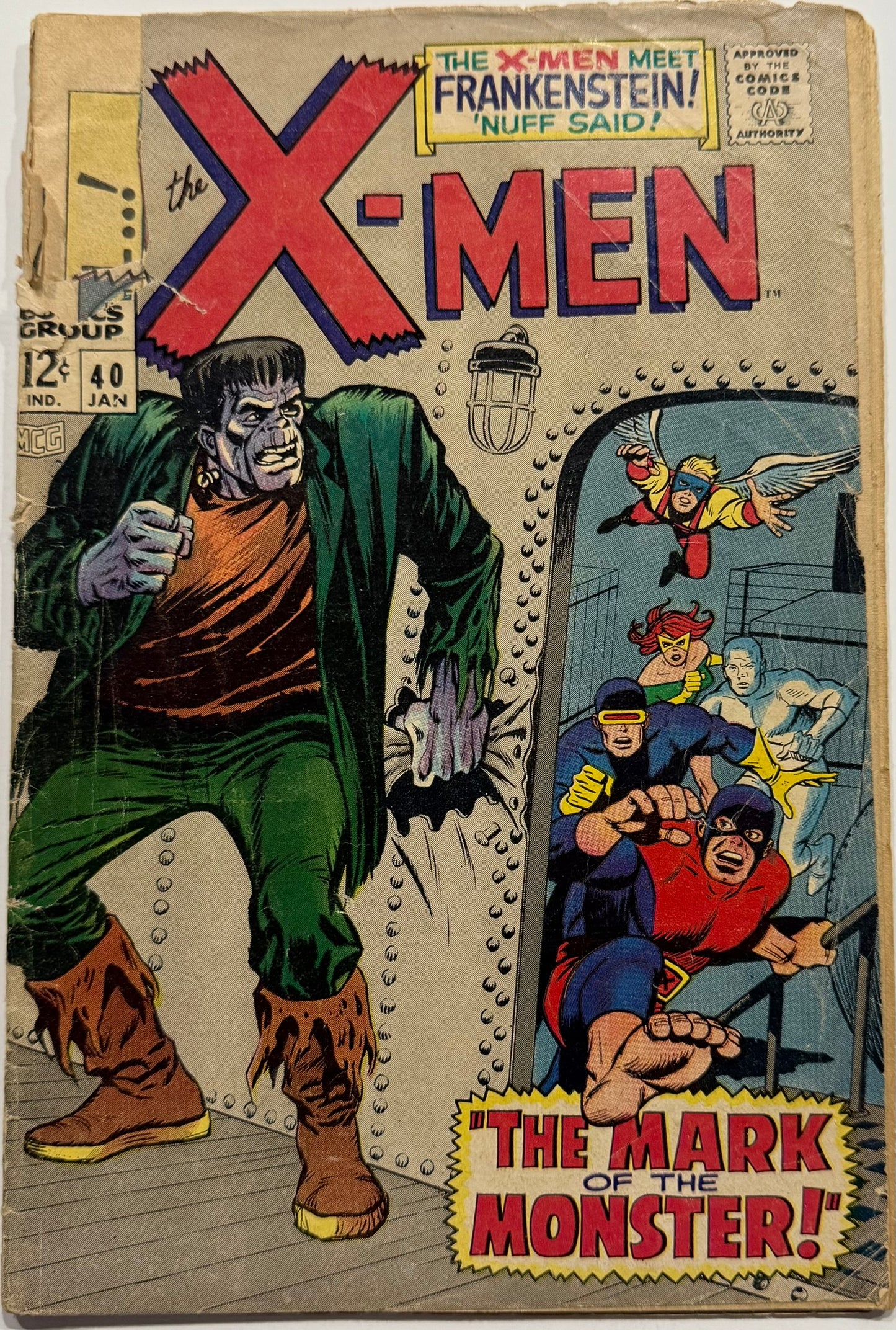 The X-Men #40 (1968) - The Mark of the Monster