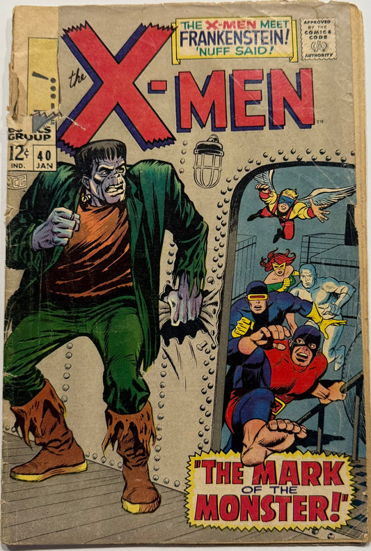 The X-Men #40 (1968) - The Mark of the Monster