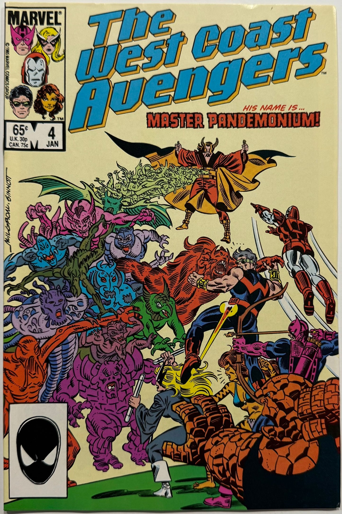 West Coast Avengers #4 (1986) - Master Pandemonium
