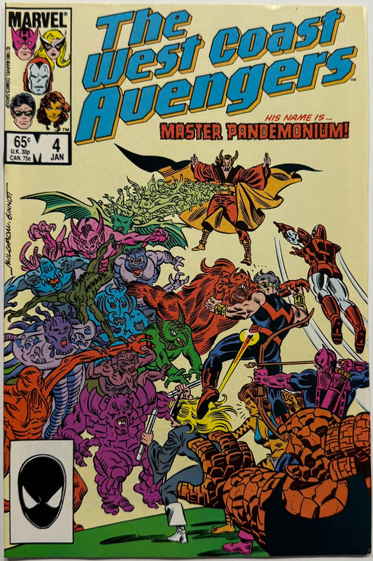 West Coast Avengers #4 (1986) - Master Pandemonium
