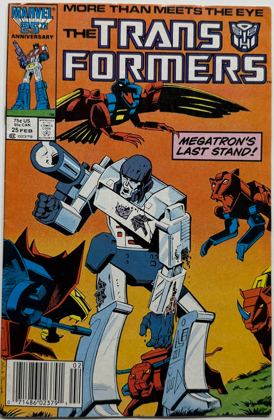 Transformers #25 (1987) – Megatron’s Last Stand