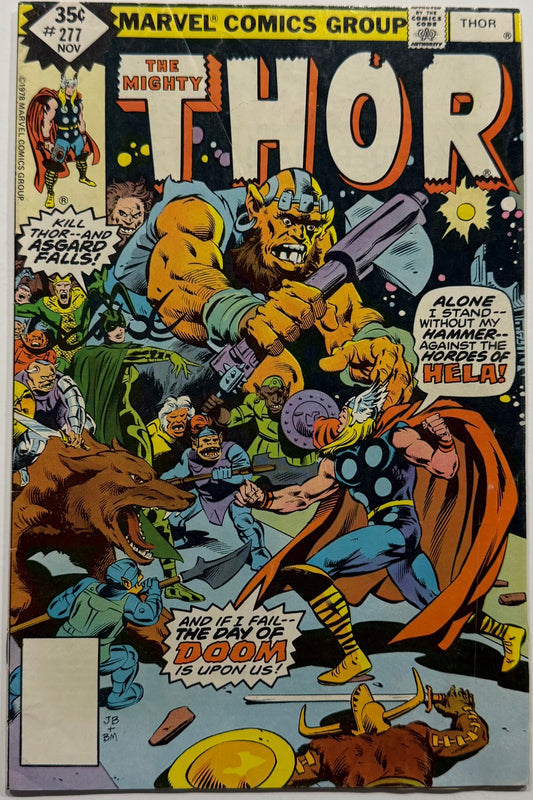 Thor #277 (1978) – Hordes of Hela