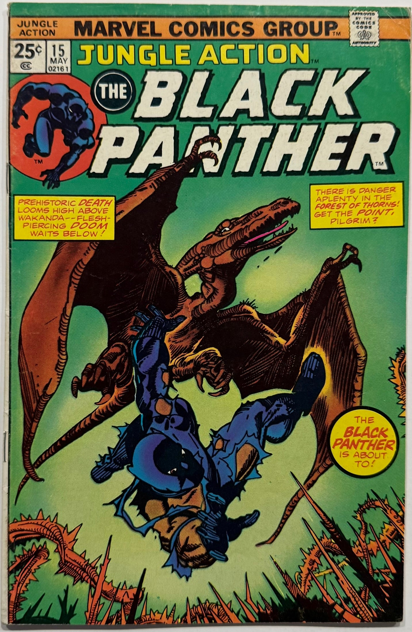 Jungle Action #15 (1975) — Black Panther