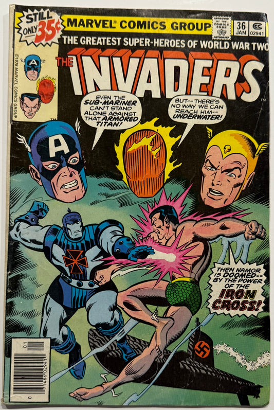 The Invaders #36 (1979) — Iron Cross