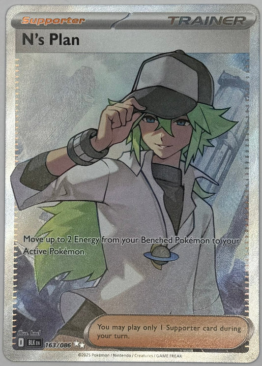 N's Plan – BW Secret Rare 163/086 (Raw)