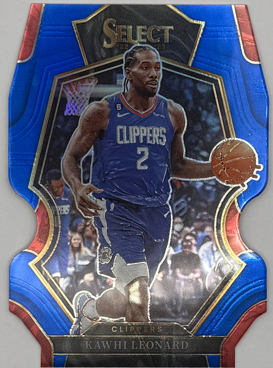 2022-23 Panini Select Kawhi Leonard Premier Level Prizm #165 /249 – Clippers – RAW