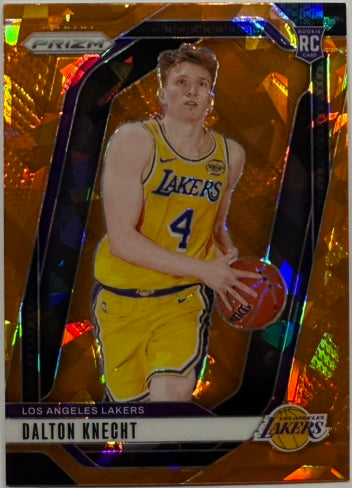 2024-25 Panini Prizm Dalton Knecht Rookie Orange Prizm #238 – Lakers – RAW